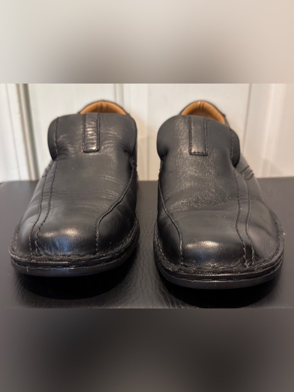 Men's Clarks Black Escalade Step Shoes Size 9